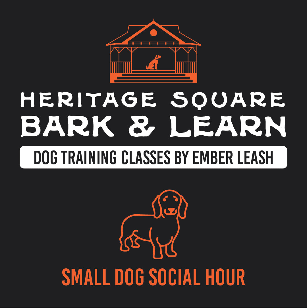 Heritage Square Bark & Learn: Small Dog Social Hour Class Fee