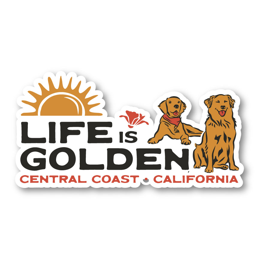 Life Is Golden Sticker 1