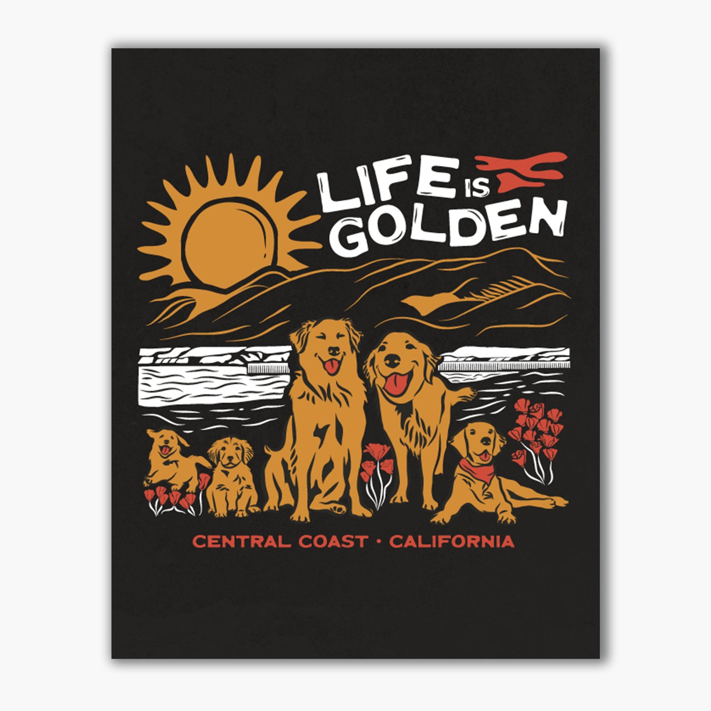 Life Is Golden Art Print